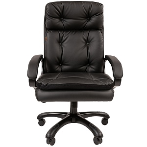 Офисное кресло CHAIRMAN 442, экокожа, черный